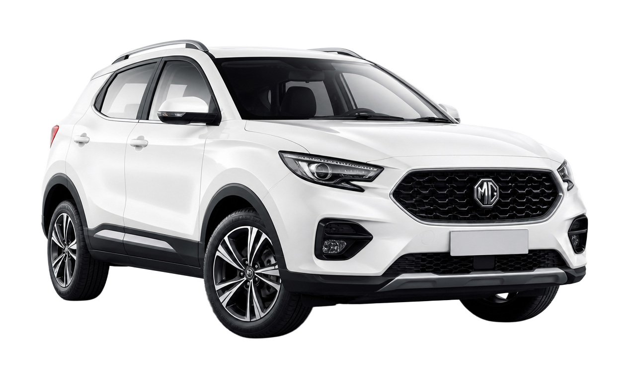 White compact SUV