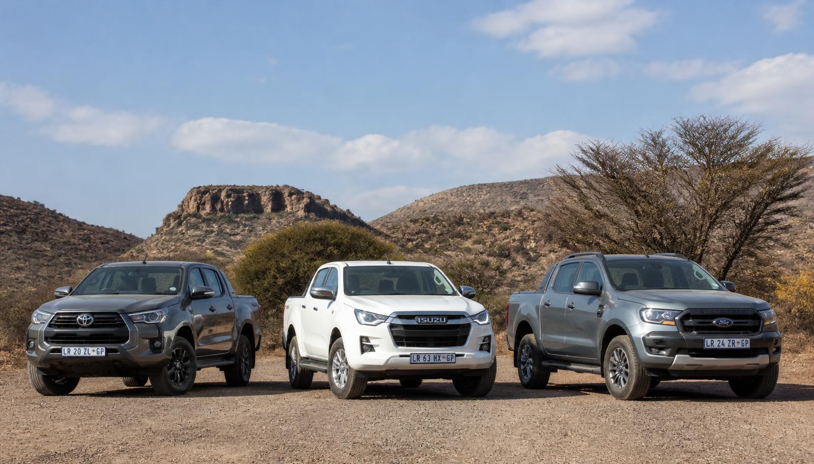 Bakkie shootout: Hilux vs Ranger vs Amarok